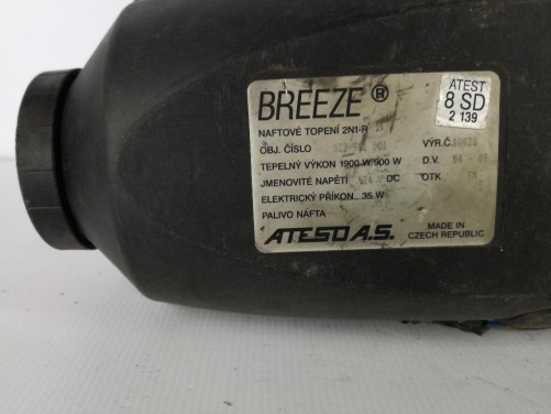 Autonominio sauso šildymo pečiukas BREEZE