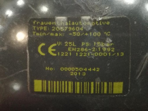 Oro resiveris 25L